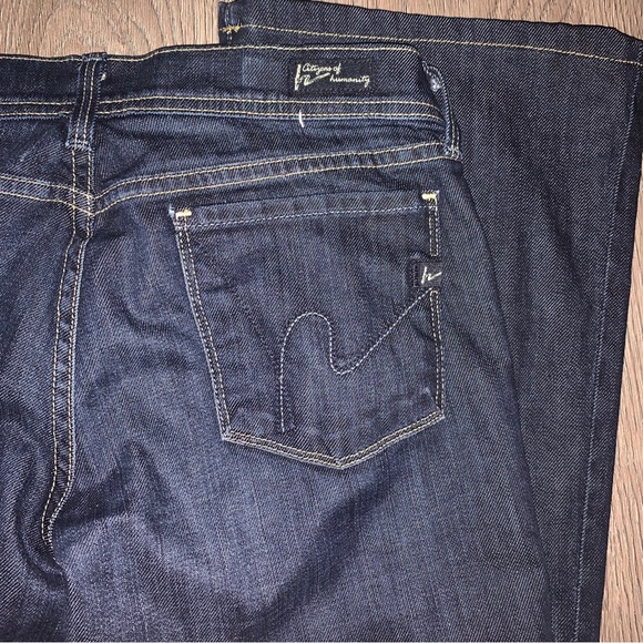 Citizens of Humanity Jeans Ingrid #002 Stretch Low Waist Flare Women Size 28 - Picture 3 of 9